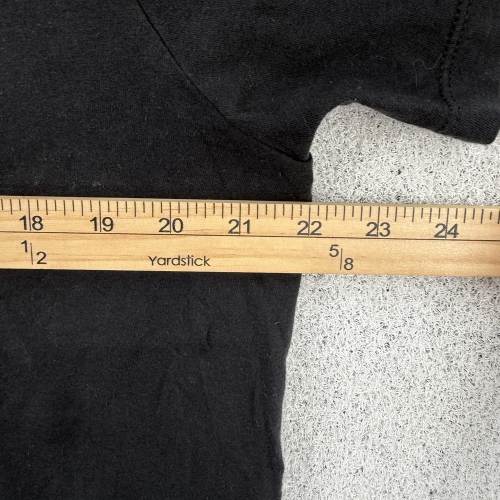 Nike Shirt Mens Large Black Graphic Swoosh Globe World Map The Nike Tee Crewneck - Picture 5 of 7